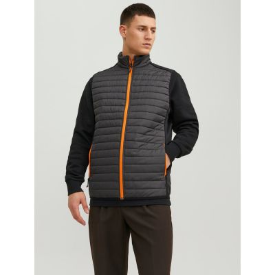 2. Jack & Jones JJEMulti Bodywarmer Collar Noos M 12200684 Asphaltweste