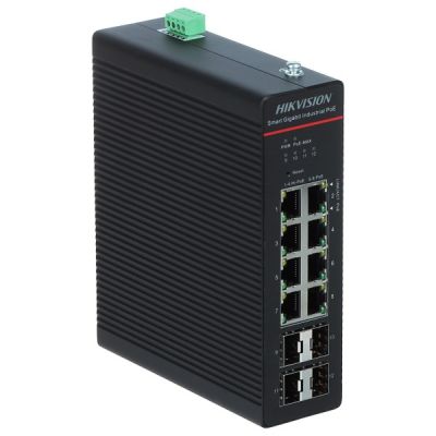 2. Hikvision-Switch DS-3T1512HP-SI-8P4F ohne Stromversorgung