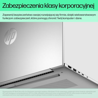 19. HP ProBook 460 G11 Core Ultra 7 155U 16" WUXGA IPS 300 Nits AG 16 GB DDR5 SSD512 Intel Arc 56 Wh W11Pro Pike Silver 3 Jahre Vor-Ort-Service