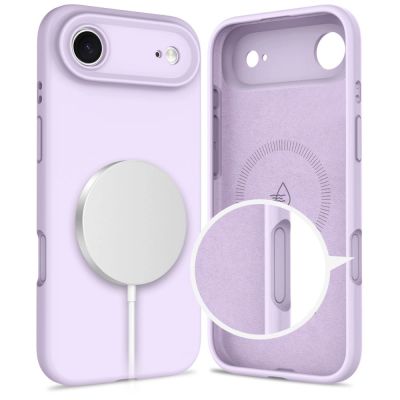 2. Tech-Protect Silikon MagSafe Hülle für iPhone 17 Air - Lila