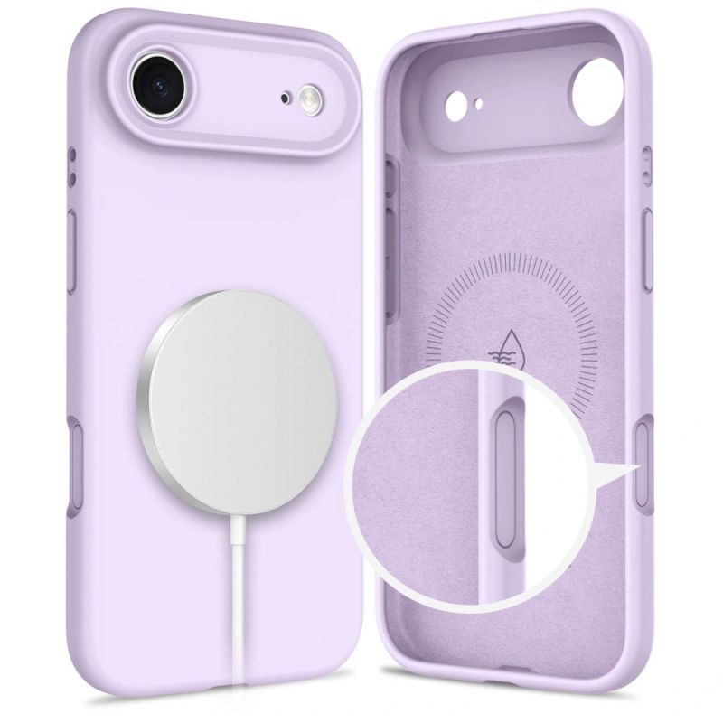 2. Tech-Protect Silikon MagSafe Hülle für iPhone 17 Air - Lila