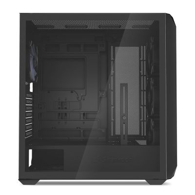 4. Sharkoon AK3 RGB Computergehäuse, schwarzes gehärtetes Glas