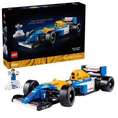 12. LEGO ICONS 10353 Williams Racing FW14B und Nigel Mansell