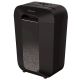 2. Fellowes LX70 Aktenvernichter, 4407501, schwarz, 18 Liter, zerkleinert bis zu 11 A4-Blätter (70 g/m²) gleichzeitig in 4 × 40 mm große Partikel (P-4/T-4), Sicherheitsverriegelung