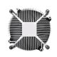 4. THERMALTAKE GRAVITY I3 INTEL 95W 90MM 4PIN ALUMINIUM CL-P094-AL09WT-A