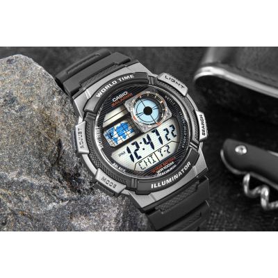 6. Herrenuhr CASIO AE-1000W-1BVDF + Box