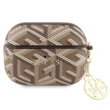 Guess GUAPPGCE4CW Hülle für AirPods Pro – brauner GCube Charm