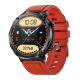 2. Gravity GT21-6 Smartwatch + rotes Silikonarmband