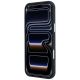 5. BMW MagSafe Hülle mit geprägtem, gestepptem Metalllogo für iPhone 18 Pro Max / 17 Pro Max – Schwarz