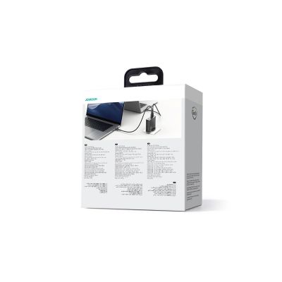6. GaN-Ladegerät UK Joyroom JR-TCG05UK 140 W 3x USB-C USB-A + USB-C / USB-C-Kabel 240 W 1,2 m