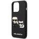 6. Karl Lagerfeld KLHCP13L3DRKCK iPhone 13 Pro / 13 6.1" schwarz/schwarz Hardcase Karl&Choupette Ikonik 3D