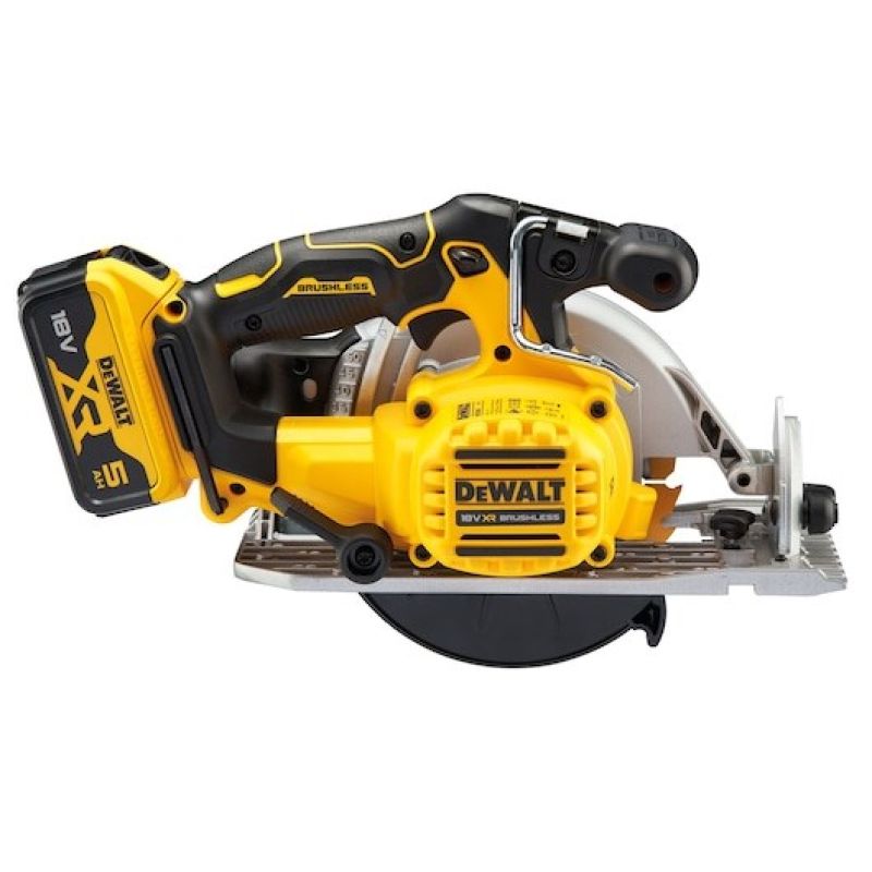 3. DeWALT DCS565P2-QW Tragbare Kreissäge