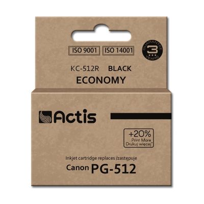 Actis KC-512R Tinte (Ersatz für Canon PG-512; Standard; 15 ml; schwarz)