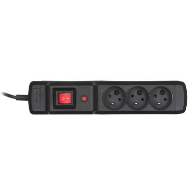 2. Activejet COMBO Überspannungsschutzleiste 3 GB/5 m/CZ (10 A; 2300 W) 5 m; schwarz