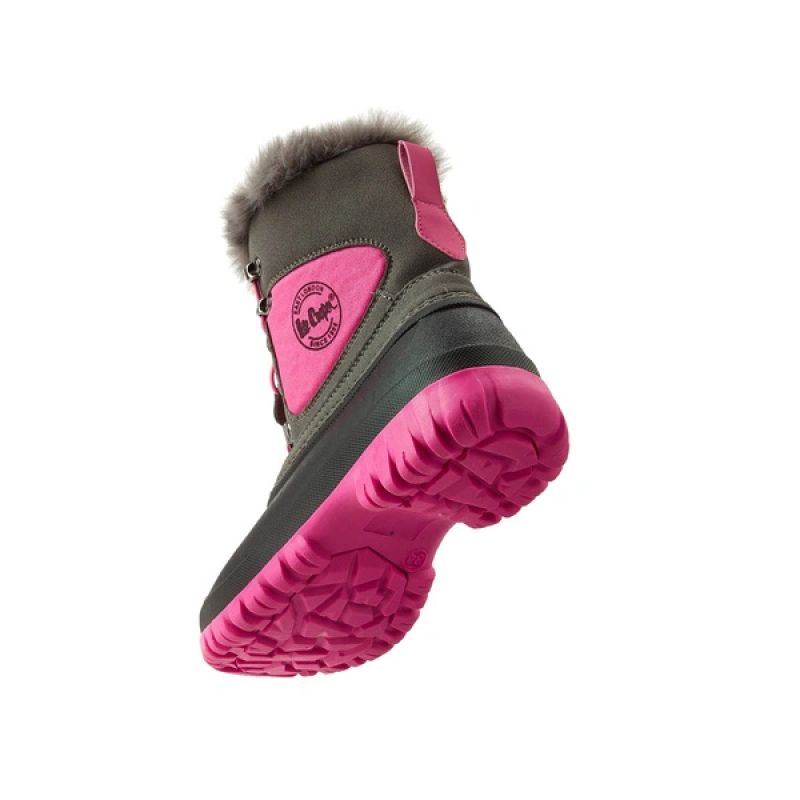 2. Lee Cooper Winterstiefel für Mädchen, gefüttert, rosa