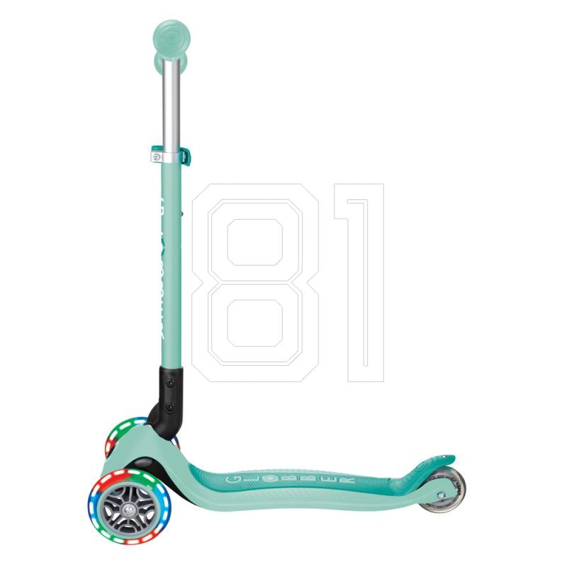 9. Globber Primo Faltbare Lichter Jr Scooter 432-206-3