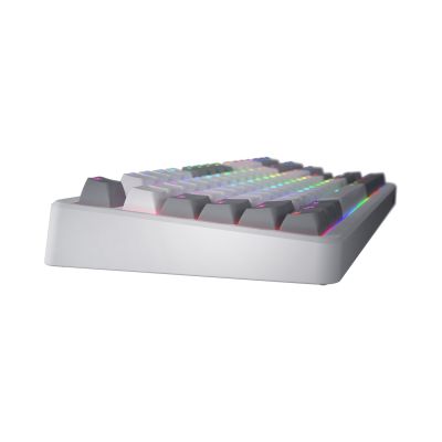 5. HATOR Rockfall 3 TKL Kabellose Tastatur Universal USB + RF + Bluetooth QWERTZ Englisch Weiß