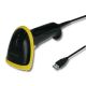 3. QOLTEC Lasercodeleser 1D | 2D | USB | Schwarz