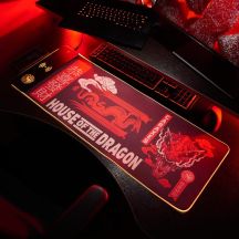 Numskull Games 154921 Mauspad Gaming-Pad Schwarz, Mehrfarbig, Rot
