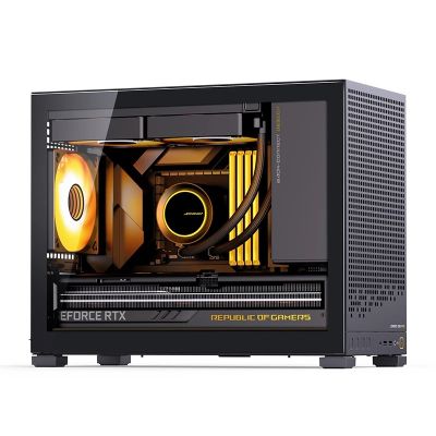 9. Jonsbo D32 PRO Midi-Tower Schwarz