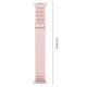 3. Tech-Protect NylonLoop Armband für Apple Watch 44 / 45 / 46 / 49 mm – Pink