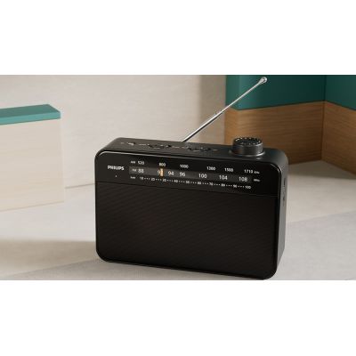 10. Philips TAR2509/10 Tragbares FM/AM-Radio