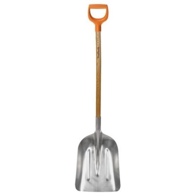 Fiskars 1001637 Schaufel/Getreideschaufel, Aluminium, Polypropylen (PP), Aluminium, Holz