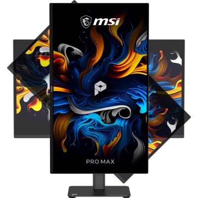 9. MSI Pro MAX 271UPX12G Computermonitor 67,3 cm (26,5") 3840 x 2160 px UltraWide Full HD QD-OLED Schwarz