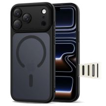 Tech-Protect Magpeak Magsafe CC Case für iPhone 17 Pro - Mattschwarz