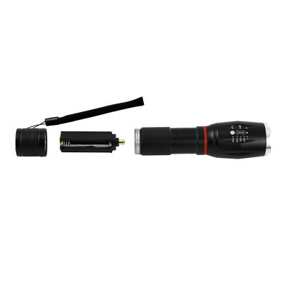 37. ESPERANZA Aluminium-Taschenlampe mit Seitenlicht COB DIONE EOT070