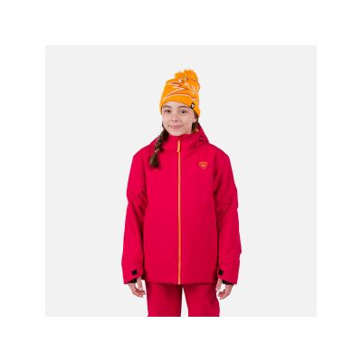 Rossignol Jr Strawpile Jkt Jacke Rot