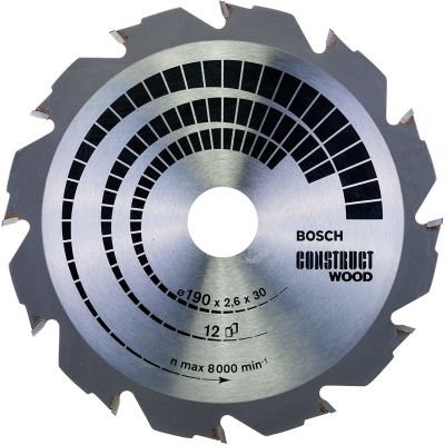Bosch ?2608640633 Kreissägeblatt 30,5 cm 1 Stück.