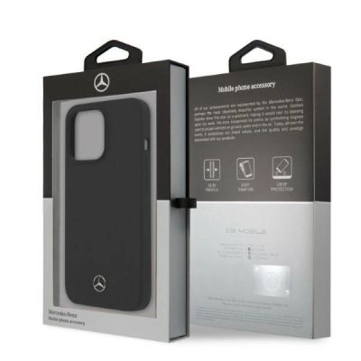 7. Mercedes Silicone Line MagSafe Hülle für iPhone 13 Pro / iPhone 13 - Schwarz