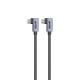 4. UNITEK USB-C-Kabel, abgewinkelt 90°/90° PD 100W Stecker/Stecker, 1 m