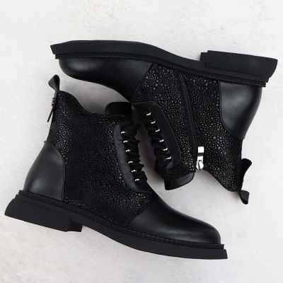 4. Damen-Lederstiefeletten mit Isolierung, S.Barski 52-612