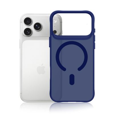 3. 3mk Smoke MagCase für iPhone 17 Pro Max – Blau-Transparent