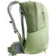 6. Deuter Race Air 14 + 3 Fahrradrucksack, Mineral/Handschuh