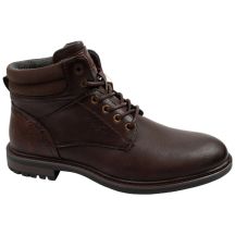 Wrangler Herrenschuhe George Stiefeletten, braune Stiefeletten mit Reißverschluss