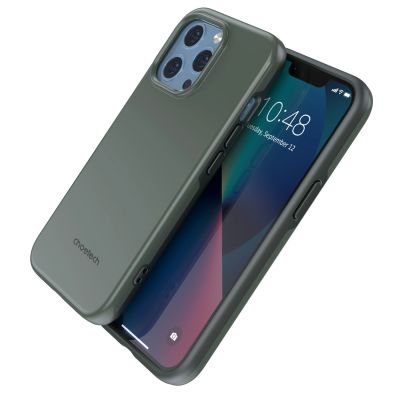 4. Choetech MFM Anti-Drop Case Cover für iPhone 13 Pro Max grün (PC0114-MFM-GN)