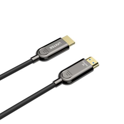 12. UNITEK Optisches Kabel HDMI 2.1 Aktives optisches Kabel 8K / 4K 144Hz 15M