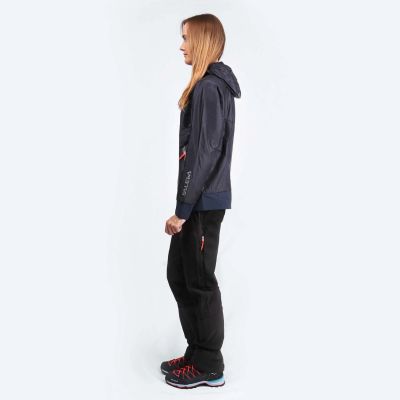 6. Salewa Pedroc Hyb Trekkingjacke. Twr W Hood Jkt W 27428-3961