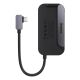 4. Baseus PadJoy universeller 6in1 USB-C USB-C HUB für Tablet/Smartphone – dunkelgrau