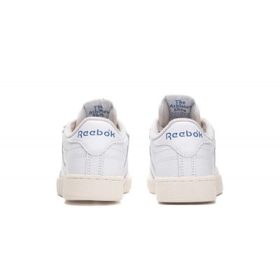 3. Herren-Sportschuhe Reebok Club C 85 Vintage Cloud White Chalk – weiße Ledersneaker (100007875)