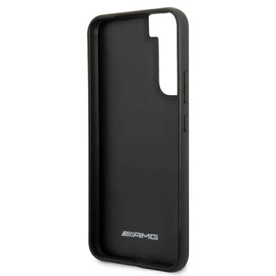 7. AMG Carbon Stripe&Embossed Case für Samsung Galaxy S22+ - Schwarz