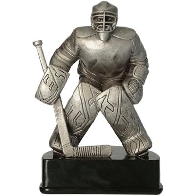 3. Druckgussfigur – Eishockeytorwart