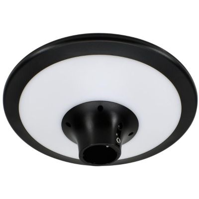 LED-Solar-Parkleuchte SOLUM 20W 2200LM 3000-4000K IP65 Schwarz
