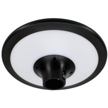 LED-Solar-Parkleuchte SOLUM 20W 2200LM 3000-4000K IP65 Schwarz