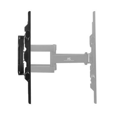 11. MACLEAN TV-HALTERUNG, VESA MAX 600X400, 32-85", 60KG, VERTIKAL UND HORIZONTAL VERSTELLBAR, PROFIL 65-390MM, SCHWARZ MC-789