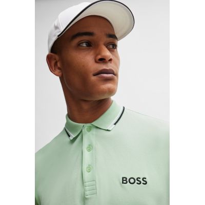 3. Boss Paddy Pro Open Green Herren Regular Fit Poloshirt (50469102-388)