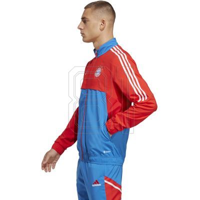 12. adidas FC Bayern Pre Jacket M HU1274